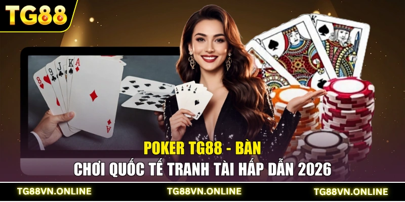 Poker TG88 - Bàn Chơi Quốc Tế Tranh Tài Hấp Dẫn 2026