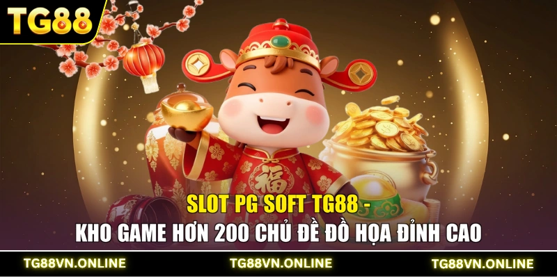 Slot Pg Soft TG88 - Kho Game Hơn 200 Chủ Đề Đồ Họa Đỉnh Cao